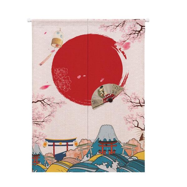 

curtain & drapes japanese door half kitchen bedroom household decoration partition bathroom noren