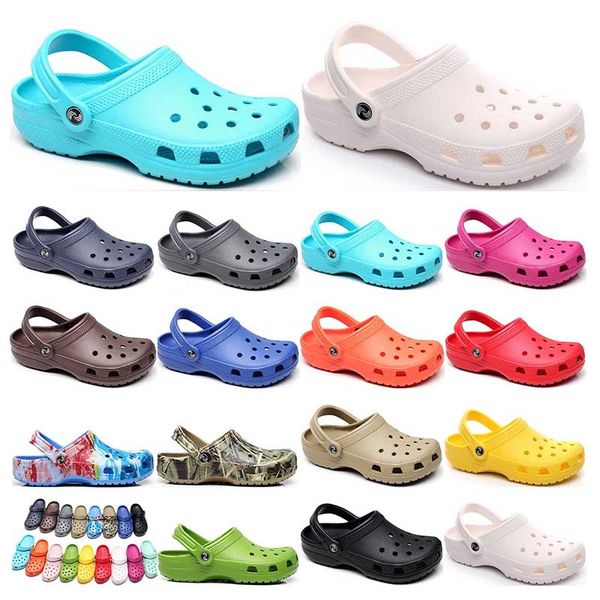 

194 hotsale fashion Sandals Slip On Casual Beach Waterproof Shoes men Classic Nursing Clogs Hospital Women Slippers Work Medical, 14 36-45