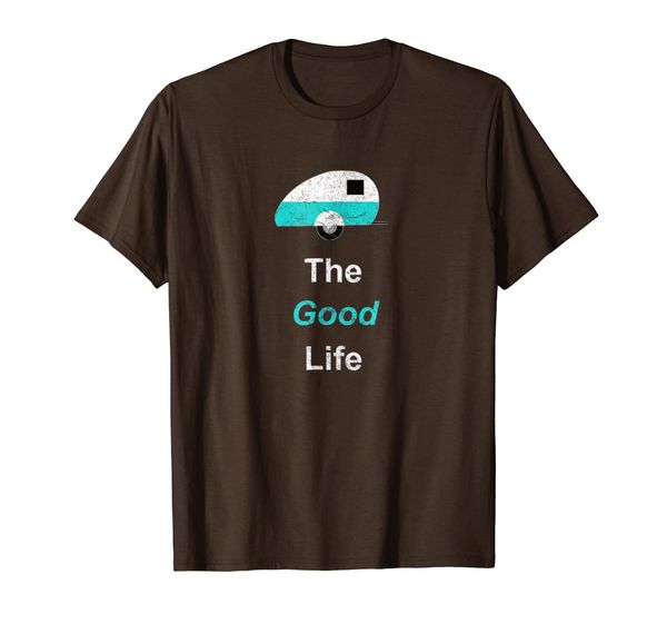 

Airstream T Shirt The Good Life Distressed, Mainly pictures