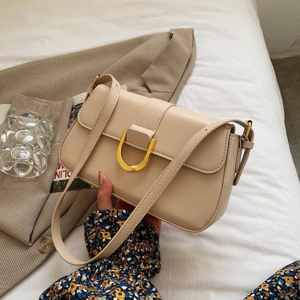 

evening bags underarm shoulder bag designer crossbody for women handbag purse fashion all-match 2021 pu leather luxury simple