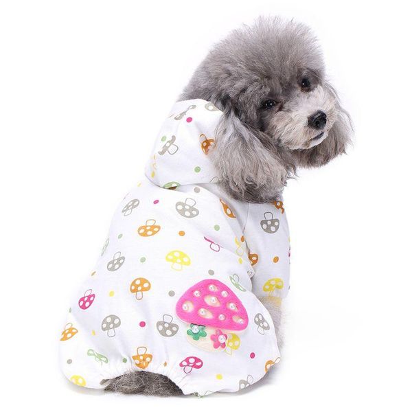 

dog apparel pet pajamas soft clothing jumpsuit puppy sleeping wear cat cartoon