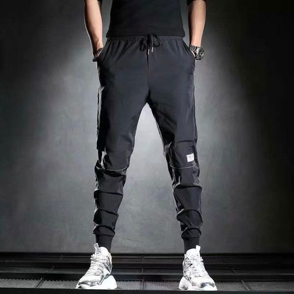 

men's running pants training joggers sweatpants tracksuit mens sports crossfit clothing jogging football trousers, Black