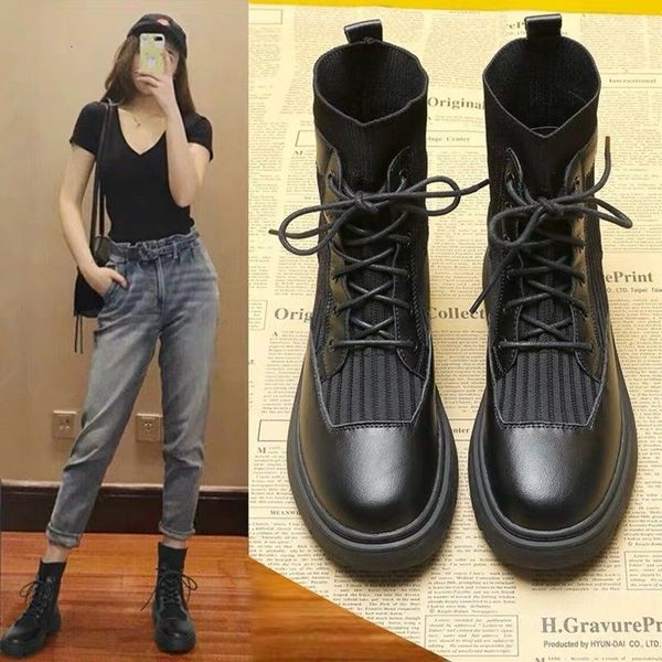 

shoes british style short boots woman,women winter plush platforms shoes,soft bottom,round toe, square heel,,female footware black, 7e8l