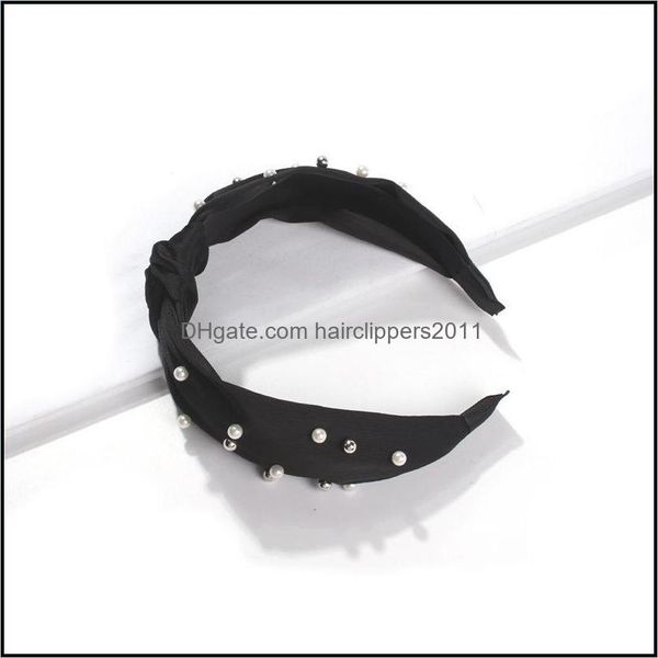 

headband hair accessories & tools products affordable luxury designer band simated pear vintage bow head bands hairstyle mti colors f0358 dr, Black;brown