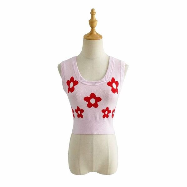 

women's vests sweet american campus girl bm sweater vest jacquard jacket dlsy2403, Black;white