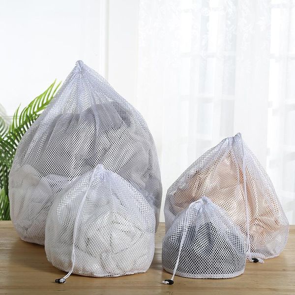 

laundry bags all kinds of size draw string protective for washing machine special fine coarse mesh bra underwear nets pockets