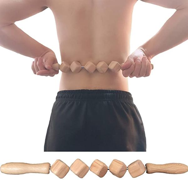 

handheld wooden massager fat tool wood anti cellulite body roller