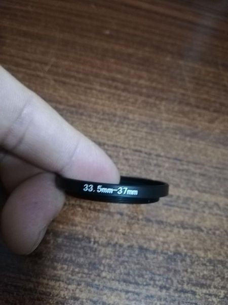 

lens adapters & mounts 33.5mm-37mm 33.5-37 mm 33.5 to 37 33.5-49mm 33.5mm 49mm step up filter ring adapter
