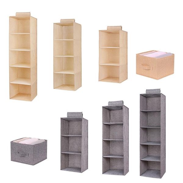 

storage boxes & bins creative wall underwear wardrobe closet hanging bag household drawer box clothes hangers portable shelves organizer