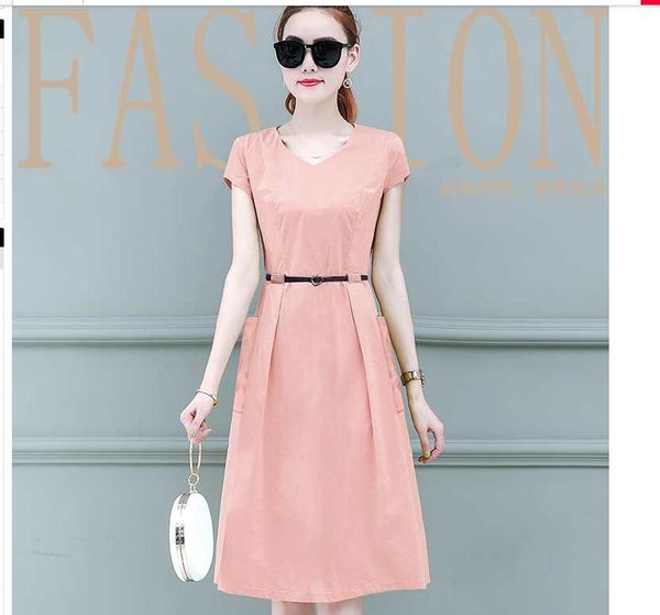 

2021 summer fashion women's dress @39, Black;gray