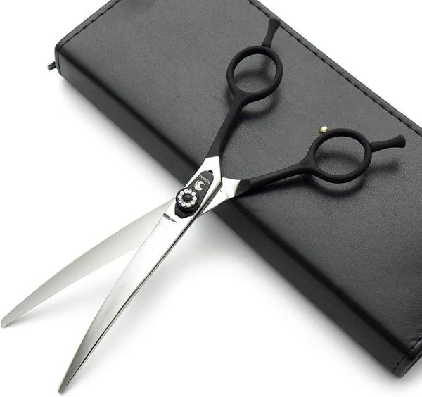 

hair scissors tijeras professional pet grooming shear dog curved 7.0"/7.5"/8.0" cutting for groomer japan 440c
