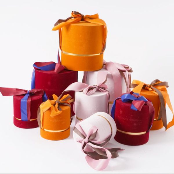 

gift wrap light luxury box flannel drum candy wedding souvenir packaging bag chocolate storage baby shower party supplies