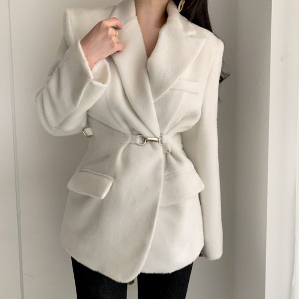 

jacket autumn winter minimalist women long sleeve jackets business single breasted office ladies coat elegant outerwear uiw3 r2r3, Black;brown