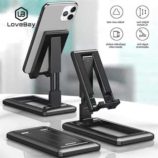 

cell phone mounts & holders lovebay foldable tablet mobile holder for ipad desk adjustable bracket smartphone stand