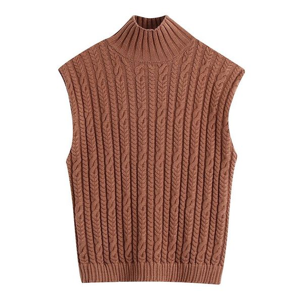 

women's vests elina fashion solid sleeveless sweaters women elegant o neck casual sweater thin loose pullover ladies, Black;white