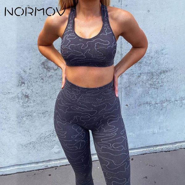 

seamless yoga set sport fitness suit stripe workout clothes for women athletic gym sports bra and leggings outfit