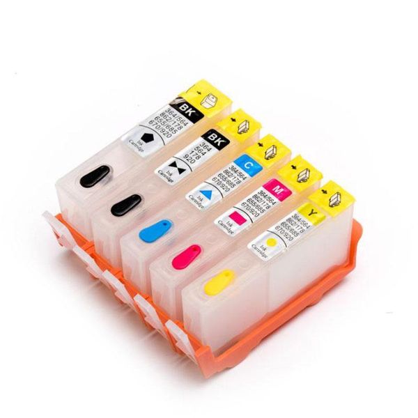 

ink cartridges 564 empty refillable cartridge with auto reset chip for posmart c6380 c6375 b8550 c6324 d5400 d7560 5510 printer