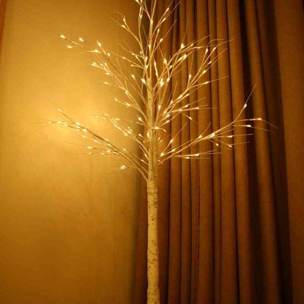 

red shop living bed room decoration luminous tree live light
