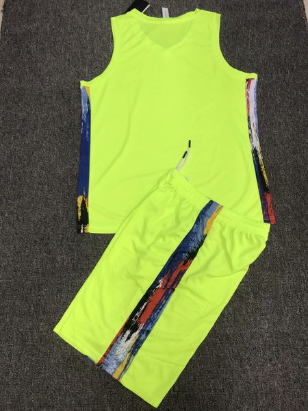 

number835#19 asian size light board men's basketball uniform blue orange white gray jersey 2021 outdoor clothing 20 21 22 product, Black;red