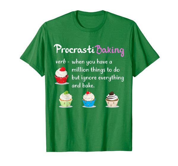 

ProcrastiBaking Cupcake Baking Gift for Baking Lovers T-Shirt, Mainly pictures