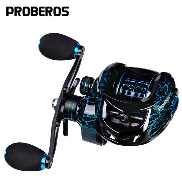 

baitcasting reels aluminum coil reel 7.2:1 magnetic brake system casting fishing 10kg max drag carbon fiber wheel pesca