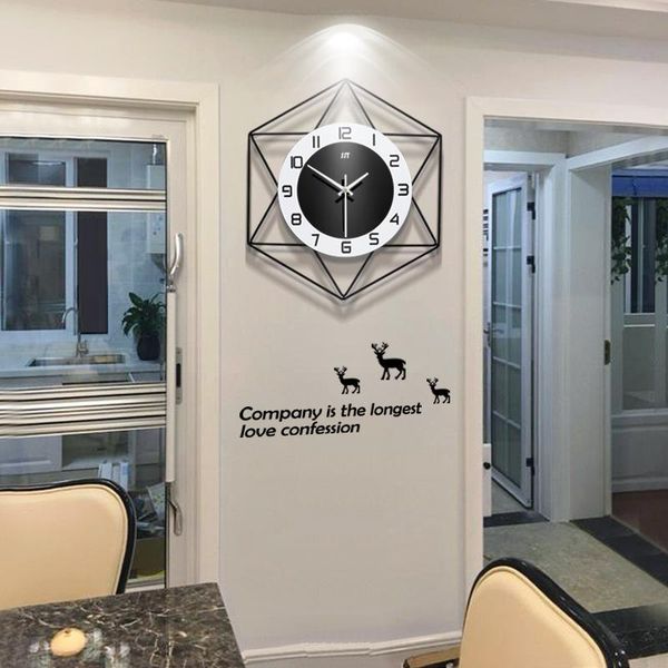 

wall clocks simple and fashionable living room