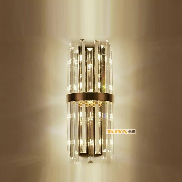 

wall lamps crystal iron modern led light indoor lighting ac 90-260v