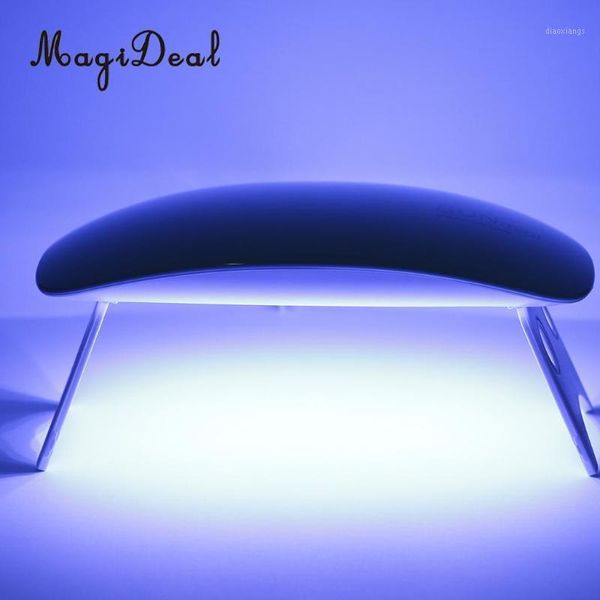 

folding uv led nail lamp gel polish curing art dryer with timer pink1