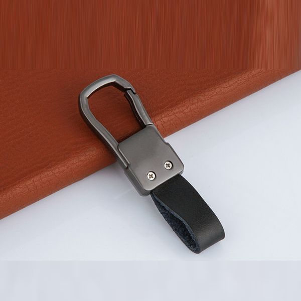 

car keychain leather keychain creative key holder key chain keyring leather key ring auto accessories, Slivery;golden