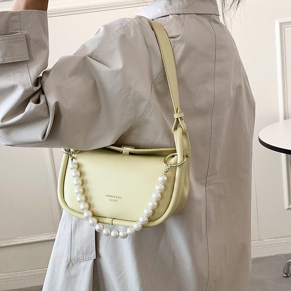 

evening bags pearl vintage square armpit bag single shoulder cross-slung fashion senior leisure summer ladies handle elegant female