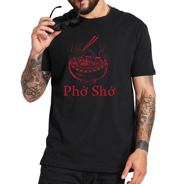 

men's t-shirts pho sho t shirt comfortable premium tee drop ship eu size, White;black