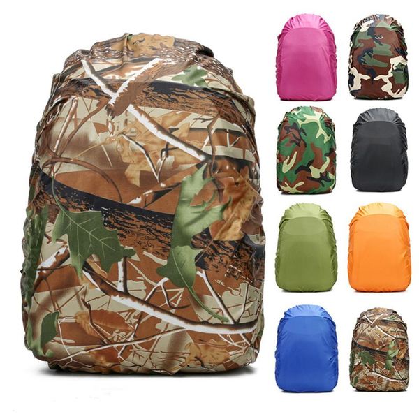 

camo rain bag cover portable waterproof backpack 70l 80l 85l anti-theft outdoor camping hiking dust rain case soft pack