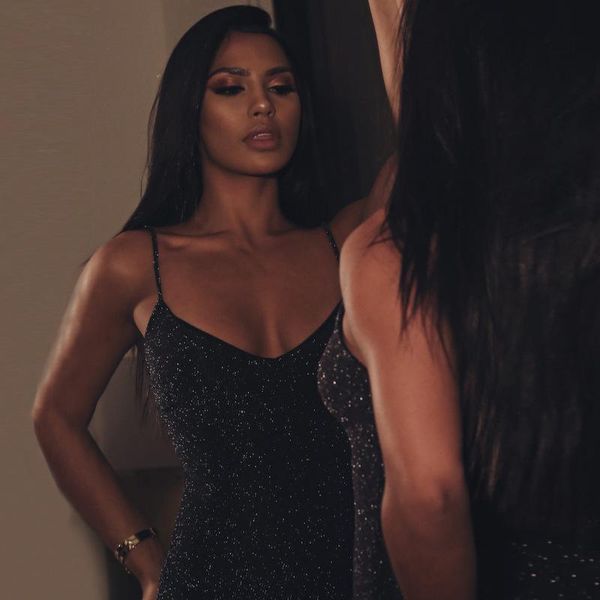 

spaghetti straps slash neck backless long dress 2021 women high waist bodycon elegant fashion party dresses casual, Black;gray