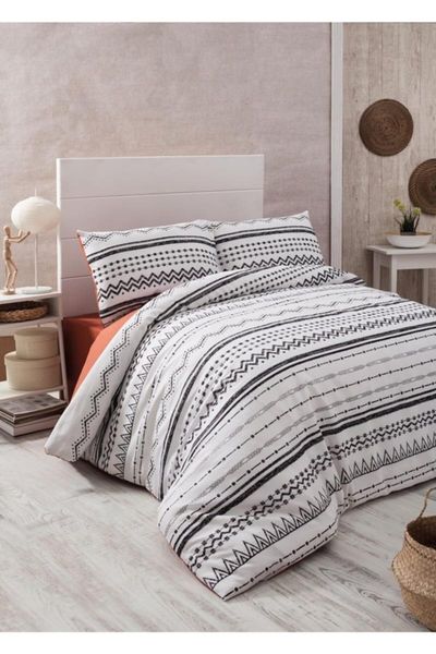 

bedding sets brown double duvet cover set marco-terracotta-double-set