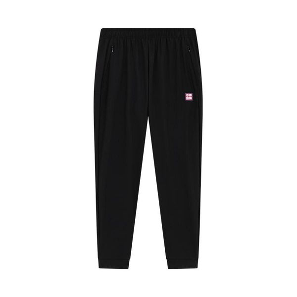 

running pants 361 sports women's 2021 autumn cropped thin yoga fitness, Black;blue