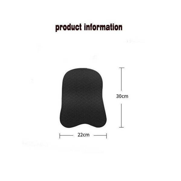 

seat cushions support car universal headrest cushion replacement rest 1x black head pad