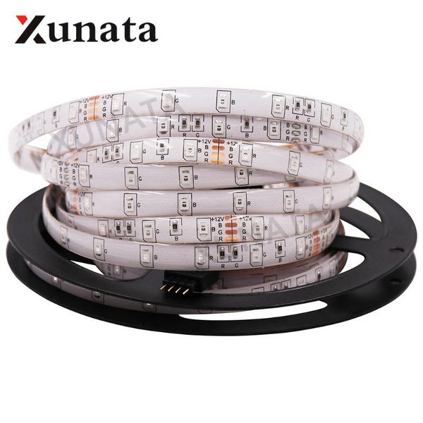 

strips 12v 2835 led strip rgb / white warm blue waterproof 60leds/m flexible ribbon tape light 5m/roll