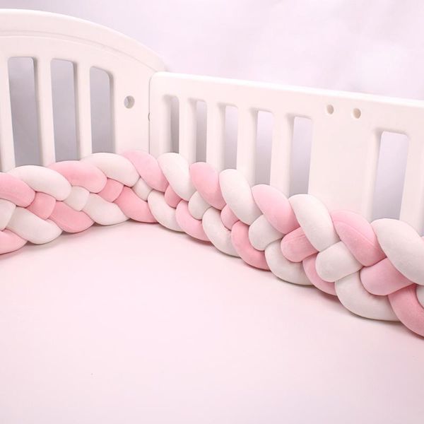 

2.2m/3m pillow bed bumpers in the crib for born baby room protector cushion bumper decor cot things bedding sets