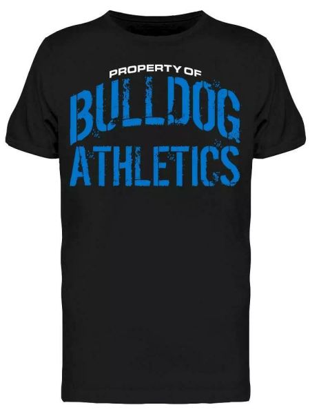 

Property Of Bulldog Athletics Tee Men's -Image by Shutterstock, White;black