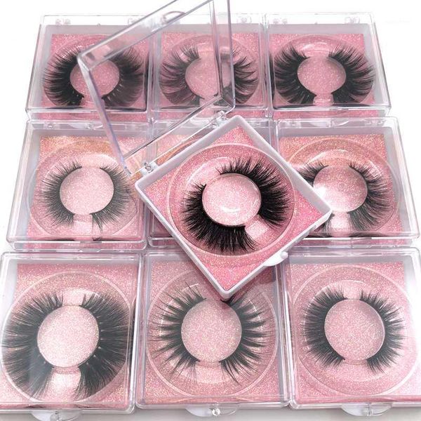 

rainsin custom packaging square box wholesale mink lashes soft dramatic regular thick natural long volume eyelashes1