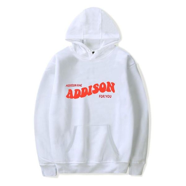 

men's hoodies & sweatshirts 2021 addison rae clothes full size for you women/men's social star college style children, Black