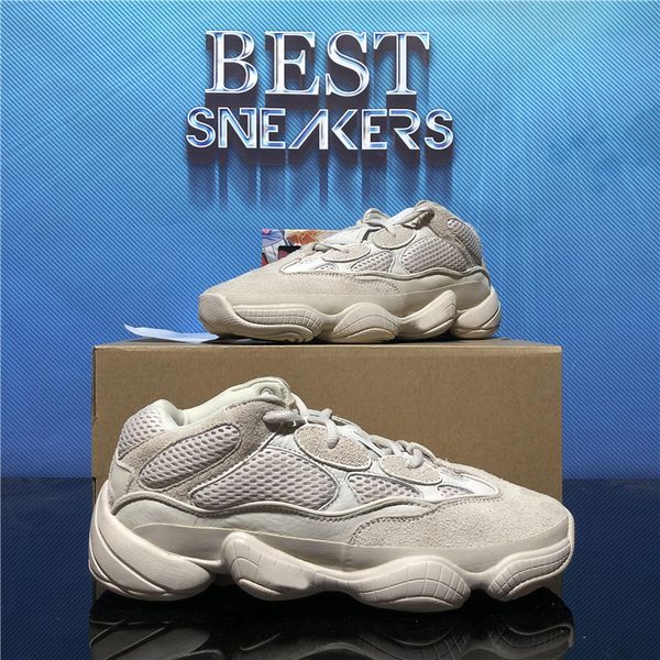 

new men women 500 mesh running shoes desert rat stone soft vision bone white blush ourtdoor trainer platform sports trainers designer sneake