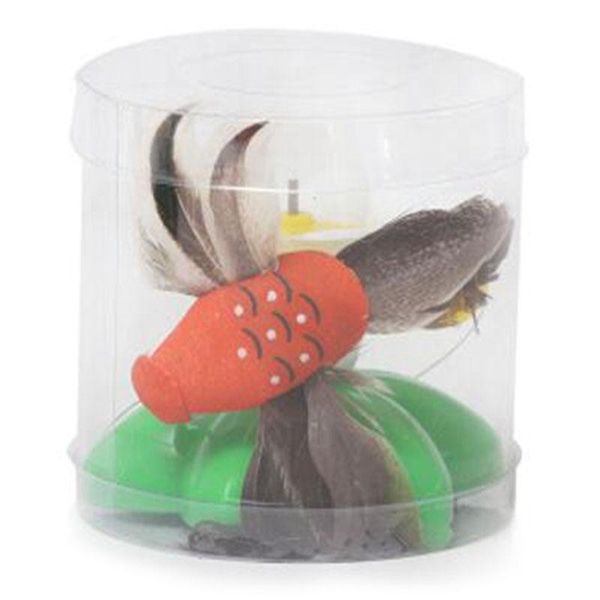 

cat interactive toys electric funny stick flying birds around flowers supplies