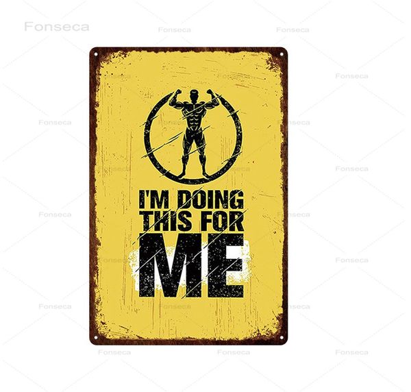 

run your own race tin signs metal plates for family rules home decoration bar wall art iron painting 20x30cma