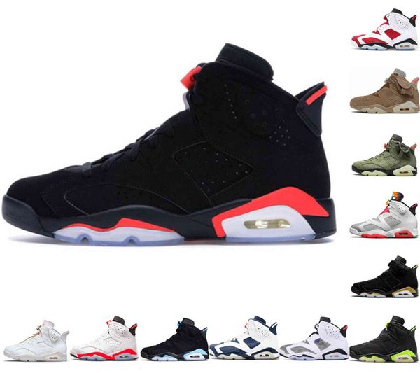 

2023 umpman electric green 6 6s mens high basketball shoes gold hoops unc flint carmine dmp black infrared british khaki tinker oregon ducks