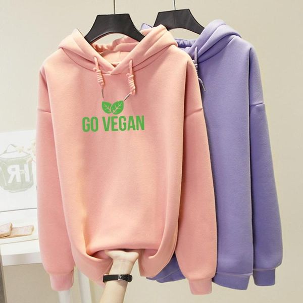 

women's hoodies & sweatshirts letters print winter vintage large size casual loose long sleeve women harajuku ins fun punk ulzzang hood, Black