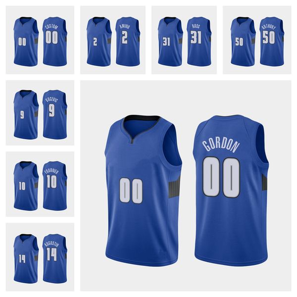 

men team basketball jerseys 31 ross 10 fournier good quality size s-xxl blue, Black;red