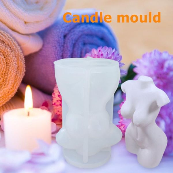 

silicone candle making wax mould art body perfume soap mold hand-made soy aroma candles craft tools