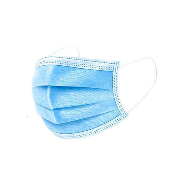 

three layer disposable protective mask for chilen breathable meltblown cloth dust-proof oplets primary and secondary school