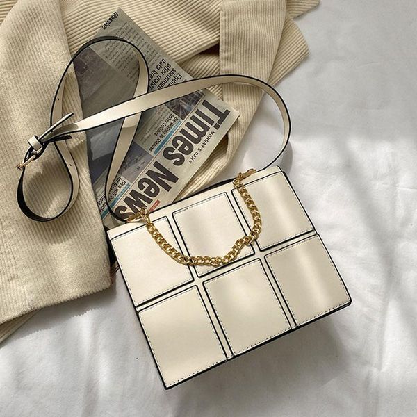 

fashion small handbags for women solid color crossbody lady bags female shoulder bag and chain square phone pocket cross body